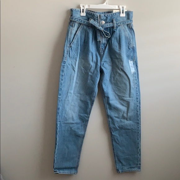 American Eagle Outfitters Denim - AEO Paperbag Mom Jeans